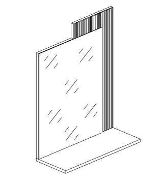 Зеркало LUS/65