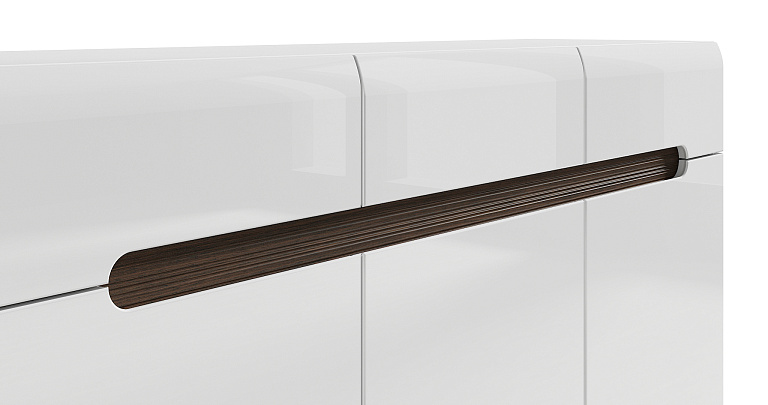 Тумба  Azteca Белая KOM3D3S/8/15