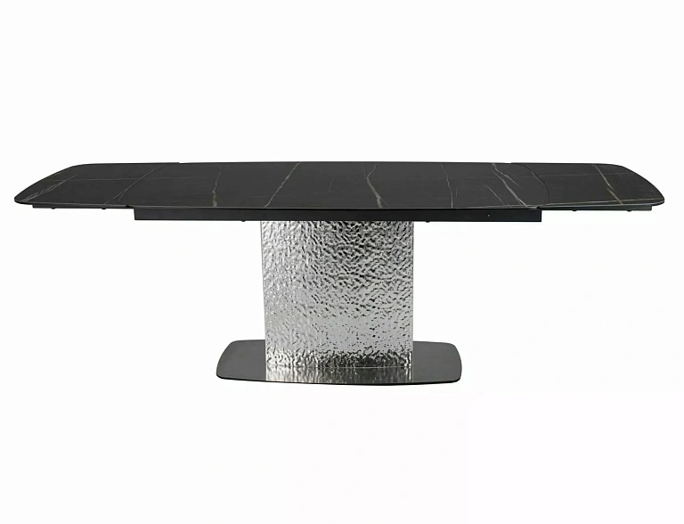Стол обеденный SIGNAL MONCLER Ceramic Sahara Noir черный 160-240/90