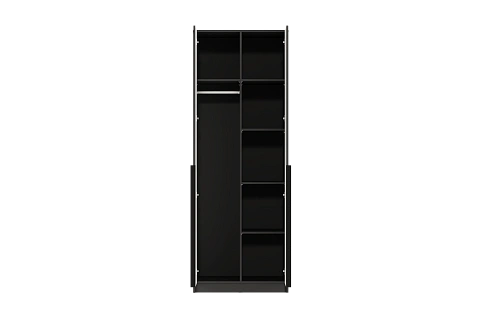 Шкаф (Графит) SZF2D